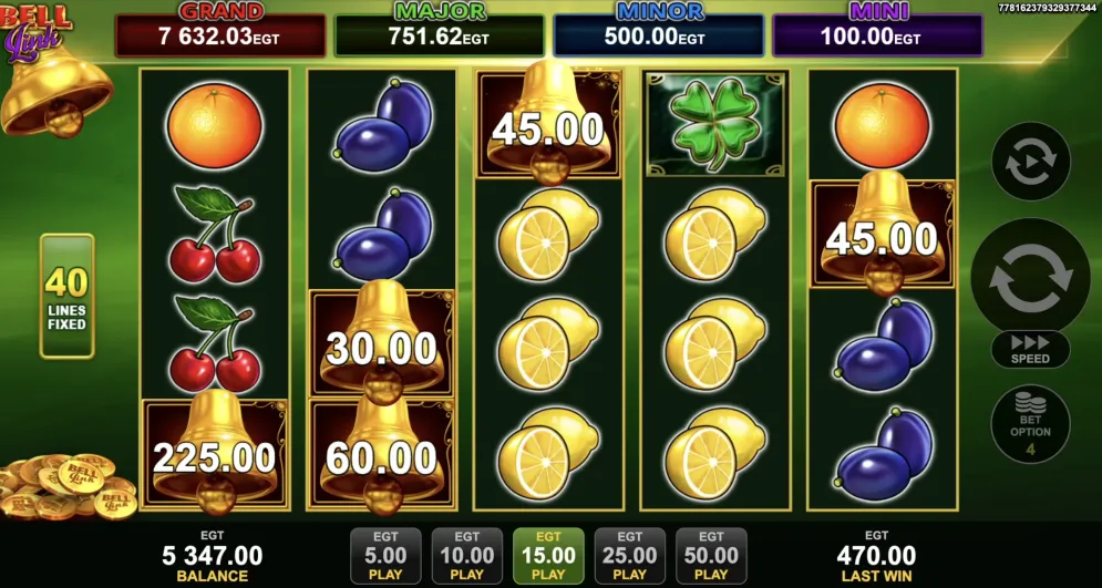 40 Burning Hot Bell Link